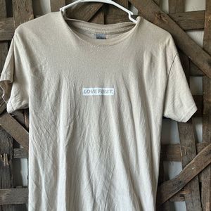 He Would Love First Tan T-Shirt